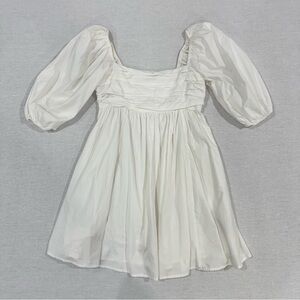 Abercrombie & Fitch Emerson Ruched Puff Sleeves Dress Size S